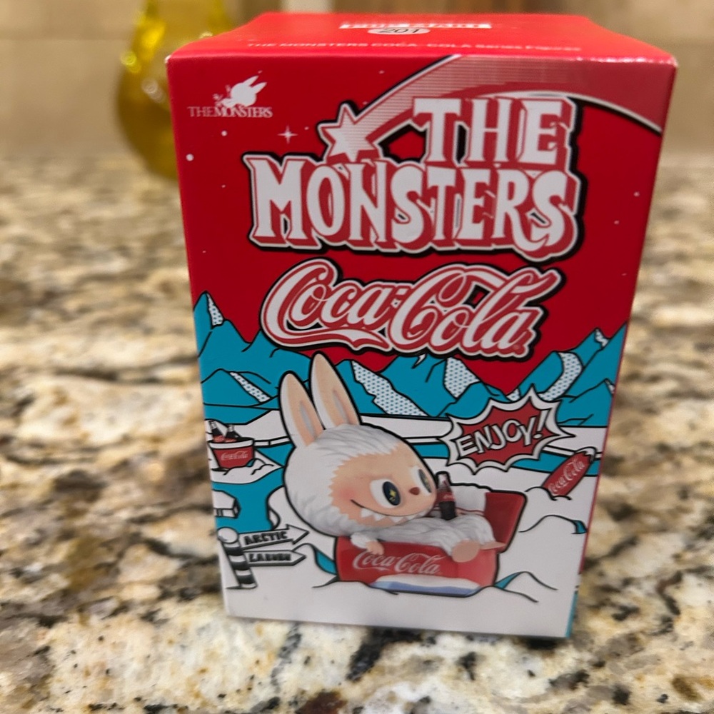 Labubu POP MART THE MONSTERS Coca Cola Series Blind Box Figurine. Authentic - Picture 1 of 6